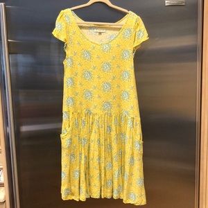 Yellow Tucker and Tate Pocket Dress